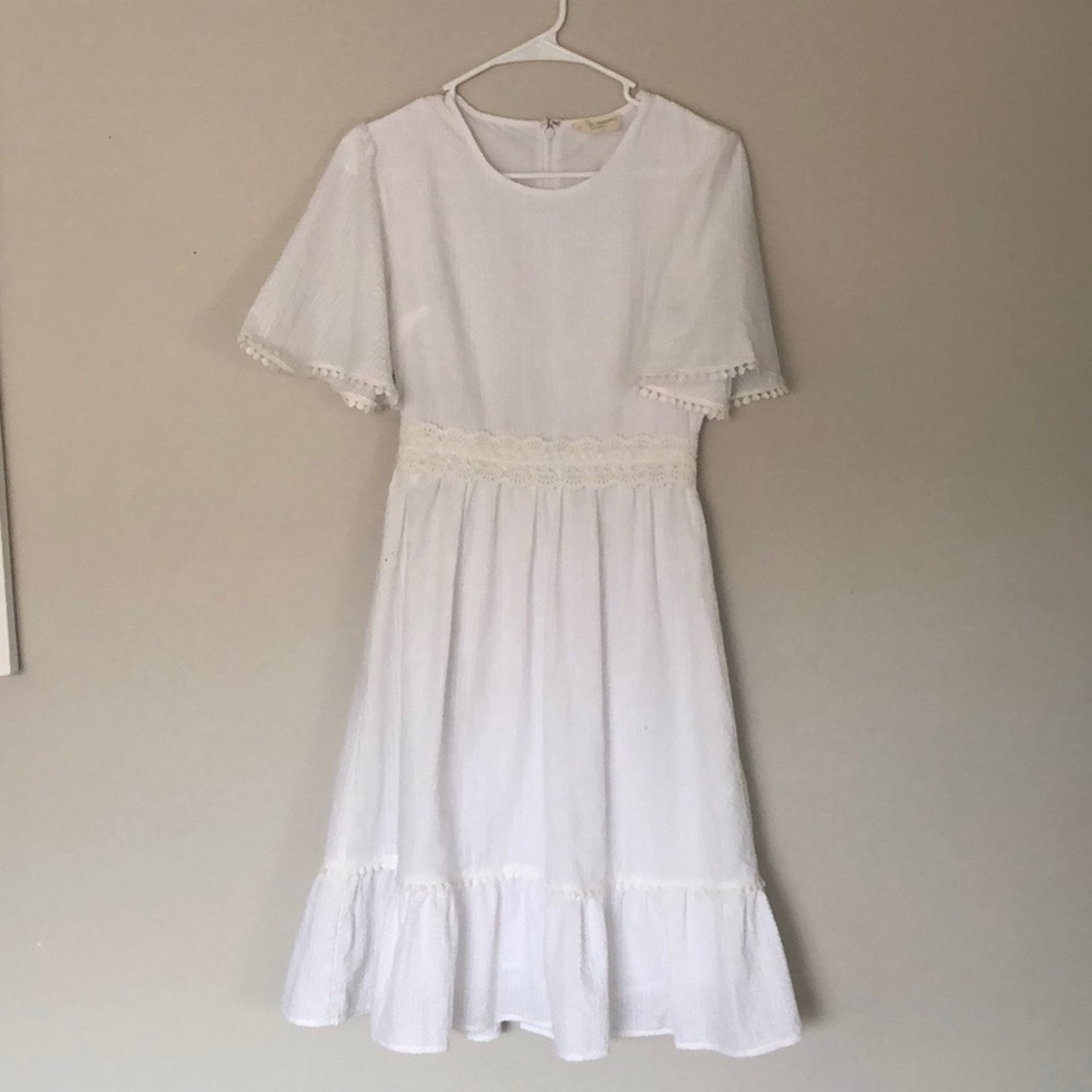Rachel parcell white dress
